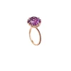 Amethyst oval ring