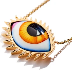 Apollo 13 Grand Jaune diamond necklace
