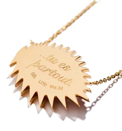 Apollo 13 Grand Jaune diamond necklace