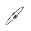 Apollo 13 Petit Bleu macrame bracelet