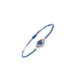 Apollo 13 Petit Bleu macrame bracelet