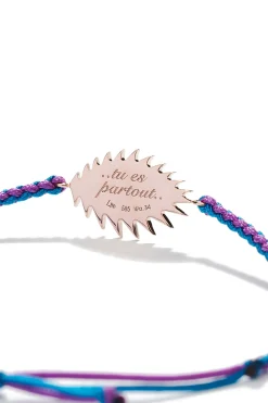 Apollo 13 Petit Bleu macrame bracelet