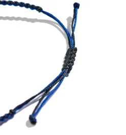 Apollo 13 Petit Bleu macrame bracelet