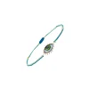 Apollo 13 Petit Vert macrame bracelet