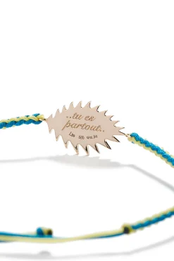 Apollo 13 Petit Vert macrame bracelet