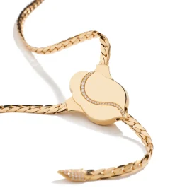 Aurora diamond necklace