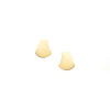 Bell shaped diamond earrings