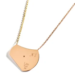 Bell shaped necklace