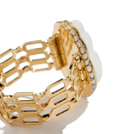 Big Chiara triple chain diamond ring