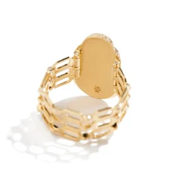 Big Chiara triple chain diamond ring