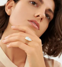 Big Chiara triple chain ring