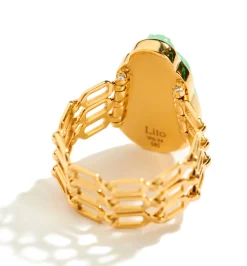 Big Daria triple chain ring