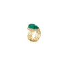 Big Giada triple chain diamond ring