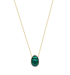 Big Gola diamond men's necklace