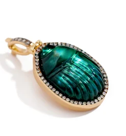 Big Gola diamond men's pendant