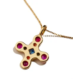 Byzantine Cross II necklace