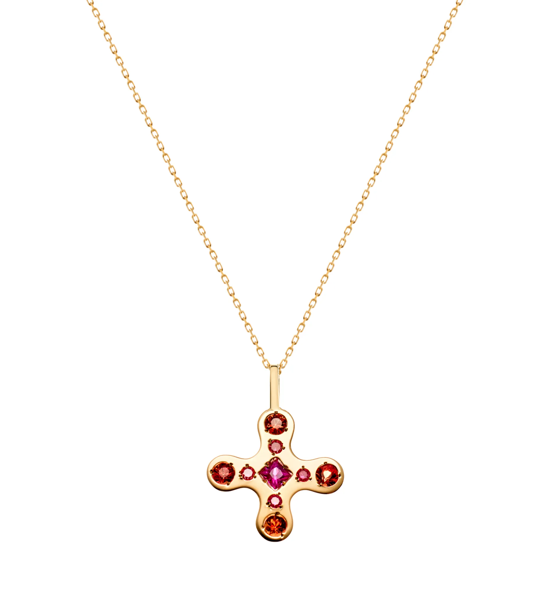 Byzantine Cross IV necklace