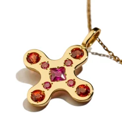 Byzantine Cross IV necklace