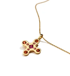 Byzantine Cross IV necklace