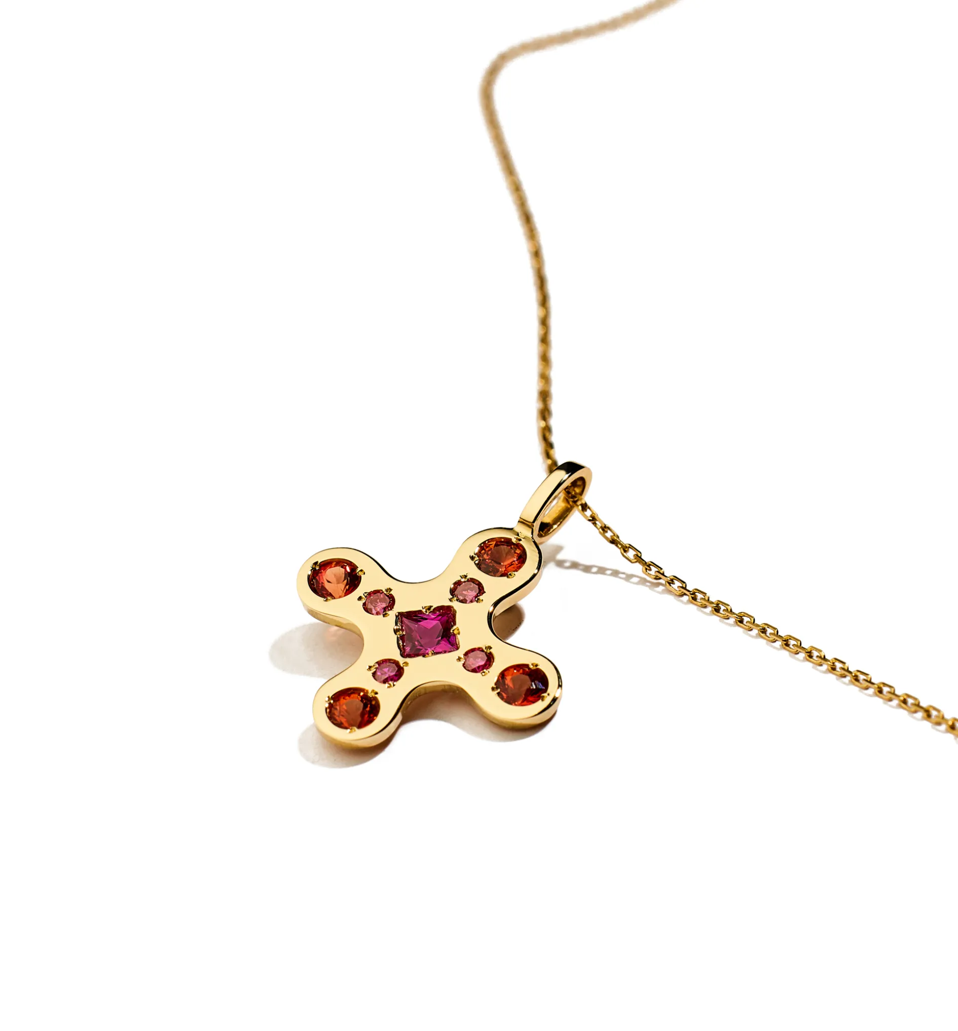 Byzantine Cross IV necklace