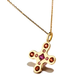 Byzantine Cross IV necklace