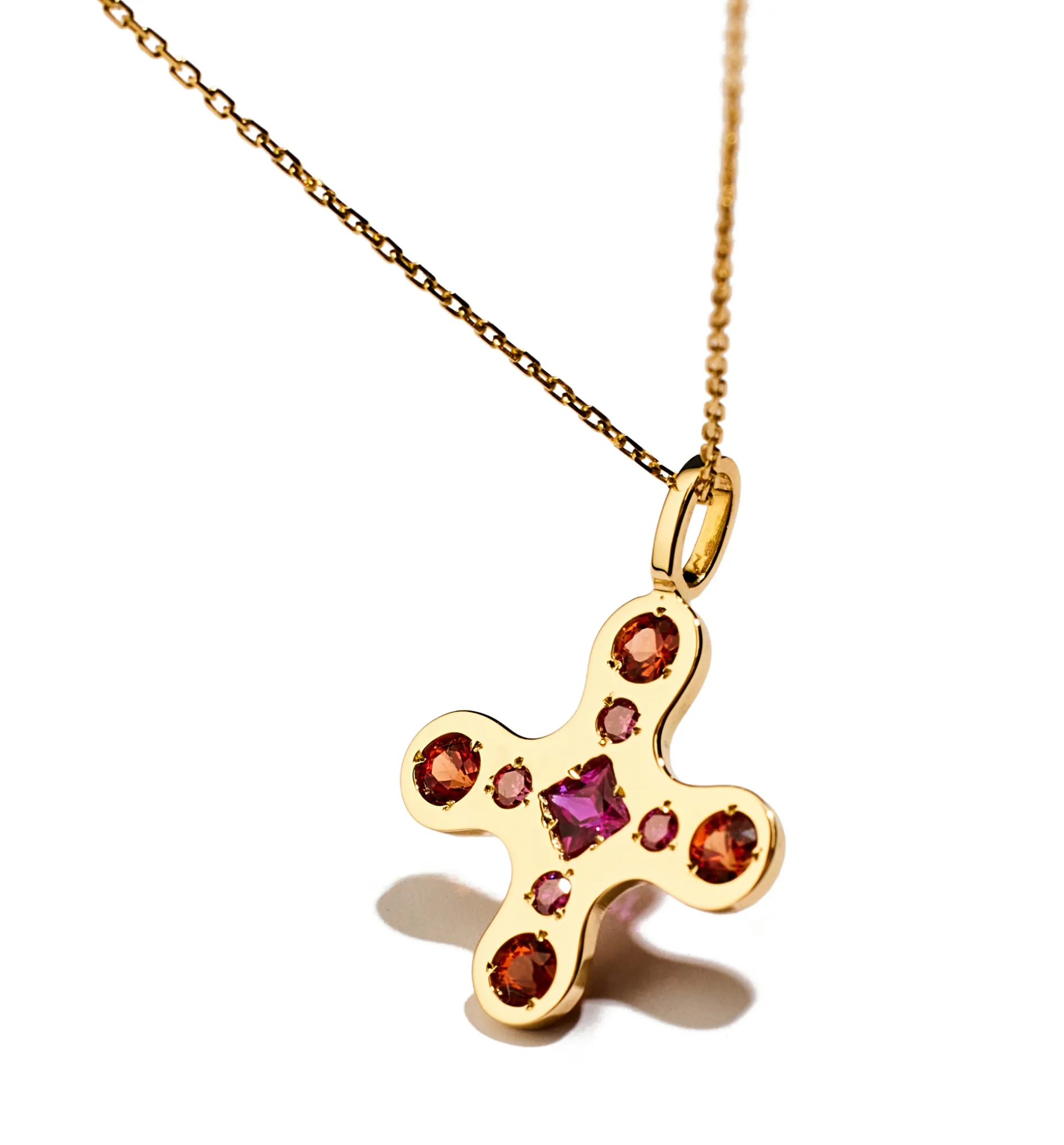 Byzantine Cross IV necklace