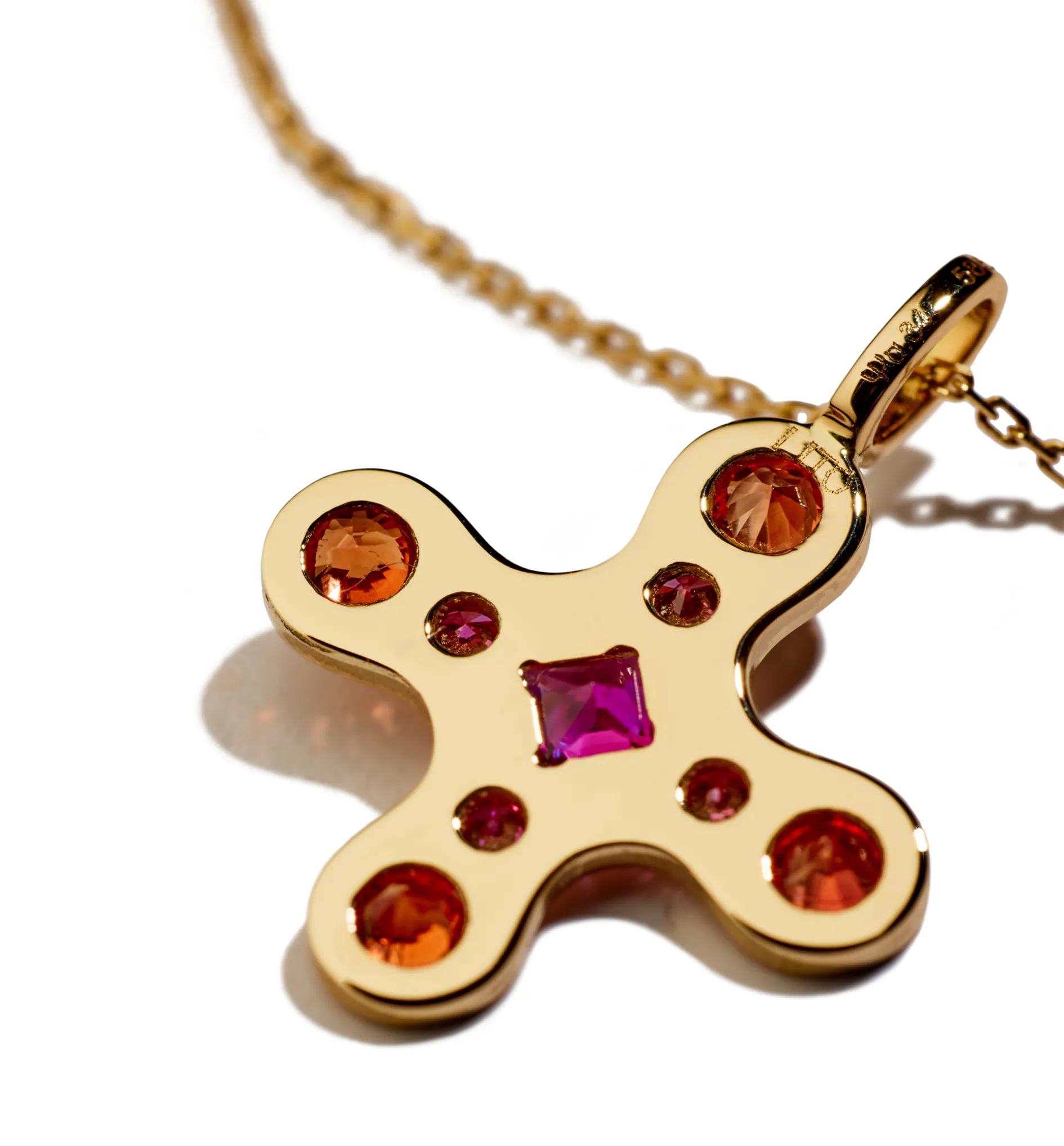 Byzantine Cross IV necklace