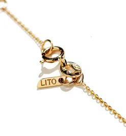 Ellipse diamond necklace