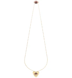 Escapulario coeur diamond necklace lito♡racil