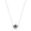 From L.A. to N.Y. Petit Bleu diamond and ruby necklace
