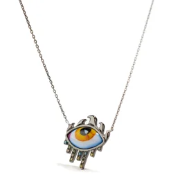 From L.A to N.Y Petit Jaune diamond necklace