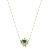 From L.A. to N.Y. Petit Vert diamond necklace