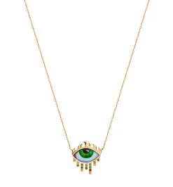 From L.A. to N.Y. Petit Vert diamond necklace