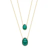 Gola escapulario diamond men's necklace