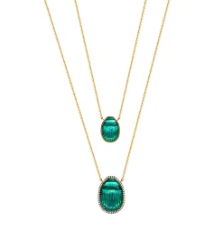Gola escapulario diamond men's necklace