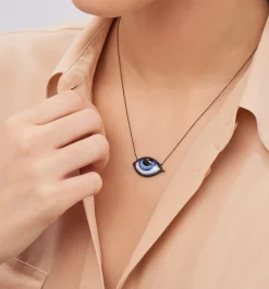 Grand Bleu diamond and ruby necklace