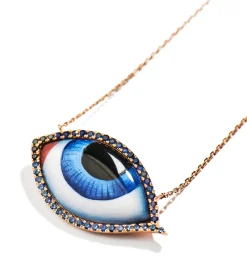 Grand Bleu diamond and sapphire necklace