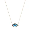 Grand bleu diamond necklace