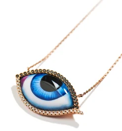 Grand Bleu diamond necklace