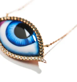 Grand Bleu diamond necklace