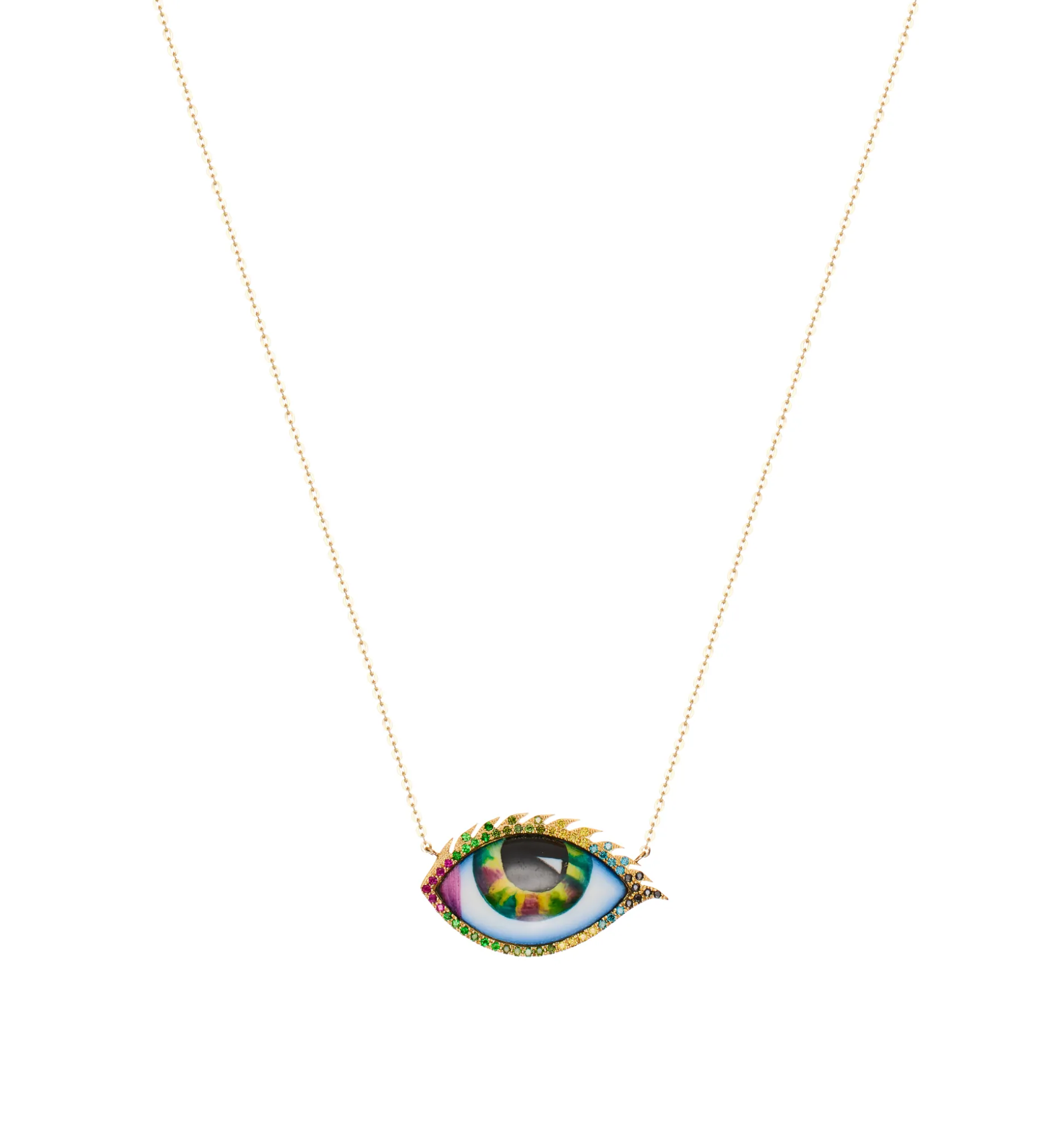 Grand Psychedelic diamond necklace
