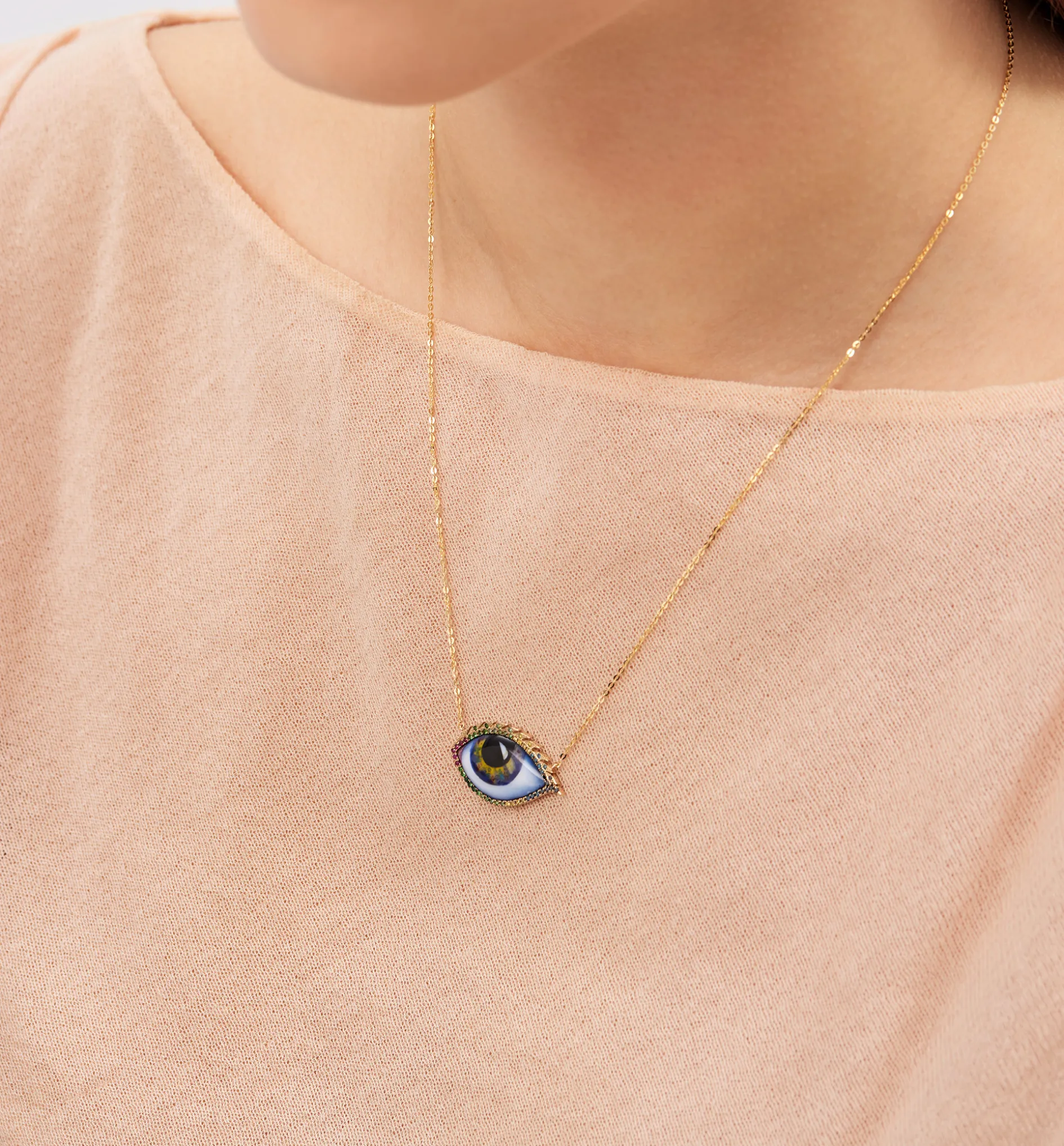 Grand Psychedelic diamond necklace