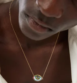 Grand Psychedelic diamond necklace Pour Homme