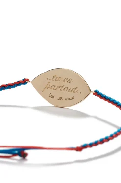 Grand Psychedelic macrame bracelet