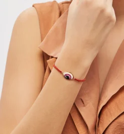 Grand Rose macrame bracelet