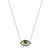 Grand Vert diamond and tsavorite necklace