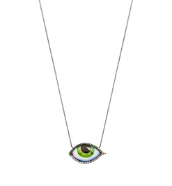 Grand Vert diamond and tsavorite necklace Pour Homme