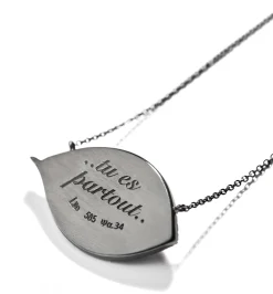 Grand Vert diamond and tsavorite necklace Pour Homme