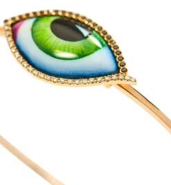 Grand Vert diamond bangle