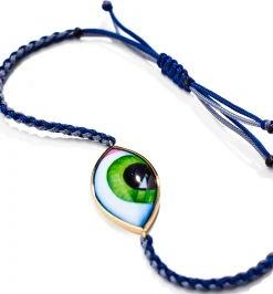 Grand Vert macrame bracelet